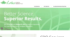 Desktop Screenshot of lotuscr.com